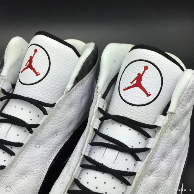 13 AIR "LOVE mens RESPECT" RETRO AND SNGL  JORDAN DAY white black 888164-112 0910